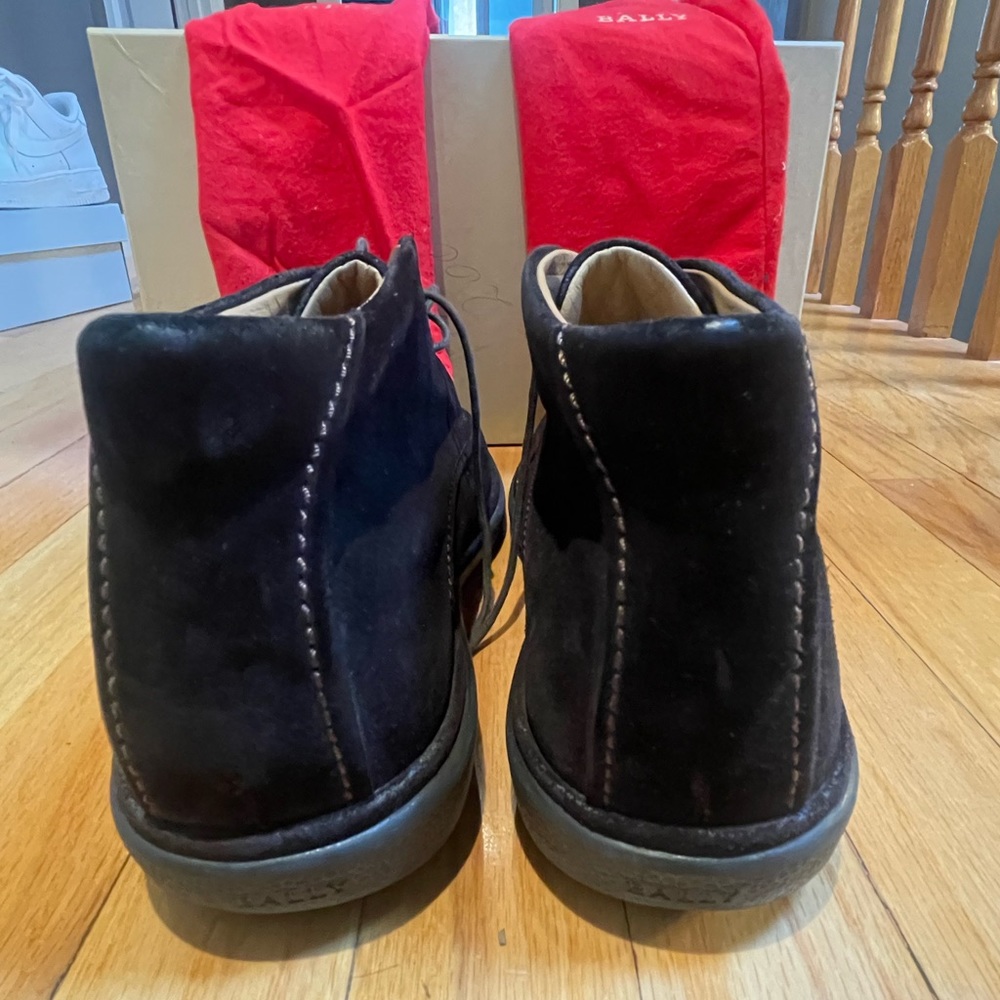Bally Suede Dress Shoe - Picture 6 of 7
